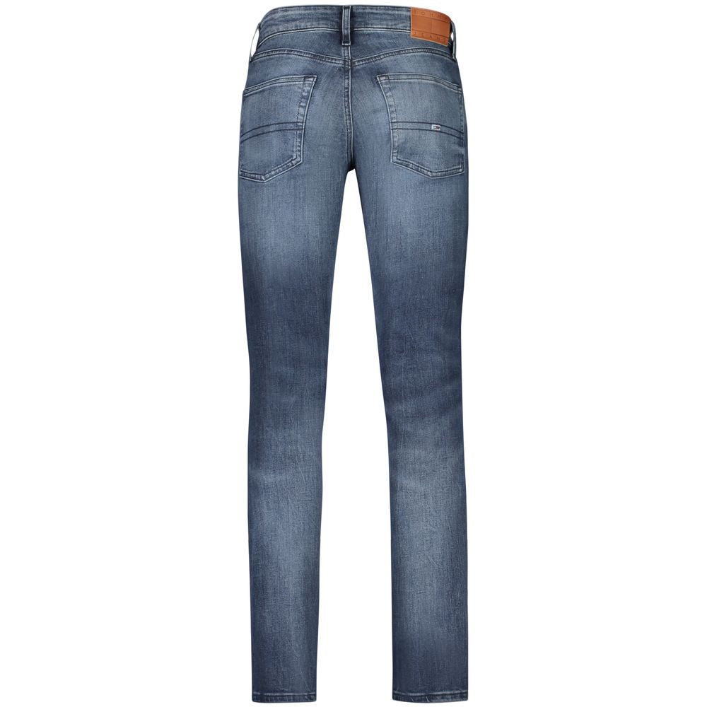 Blue Cotton Jeans Denim