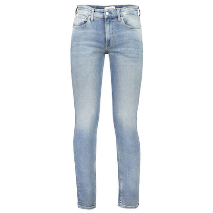 Blue Cotton Men Jeans