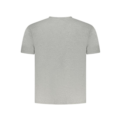Brown Cotton Men T-Shirt