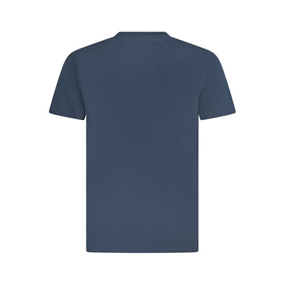 Blu Cotton Mens T-Shirt