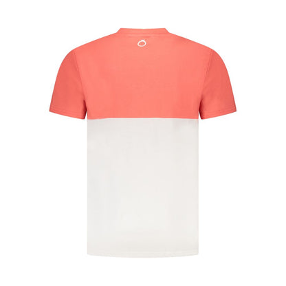 Pink Cotton Men T-Shirt