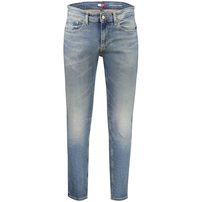 Blue Cotton Jeans Denim