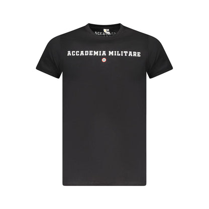 Black Cotton T-Shirt