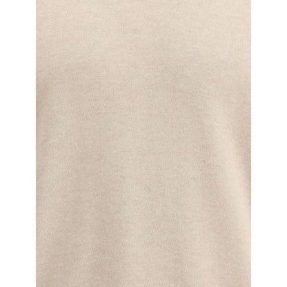 Beige Cashmere Cashmere Sweater