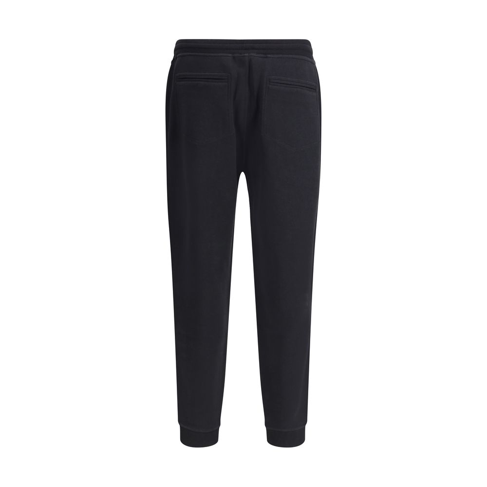 Black Cotton Joggers (Workout Pants)
