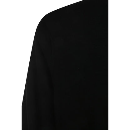 Black Fleece Wool Sweatshirt
