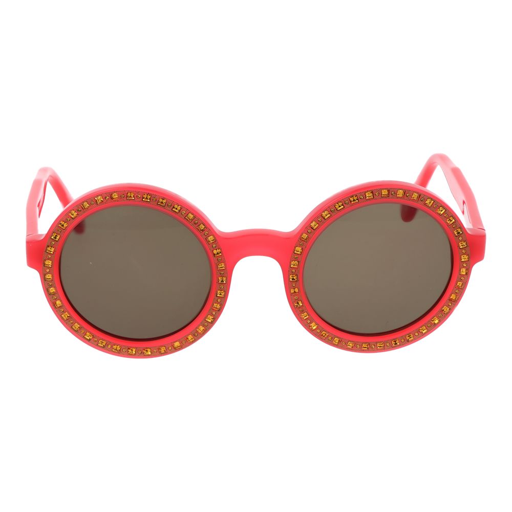 Red Acetate Sunglasses