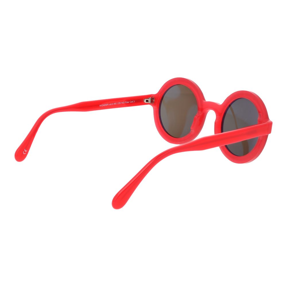 Red Acetate Sunglasses