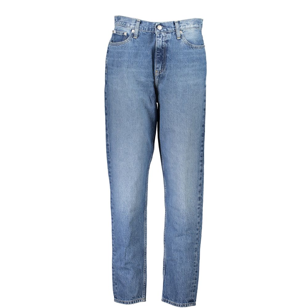 Blue Cotton Women Jean
