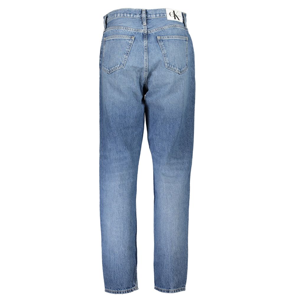 Blue Cotton Women Jean