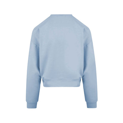 Blue Polyester Sweater