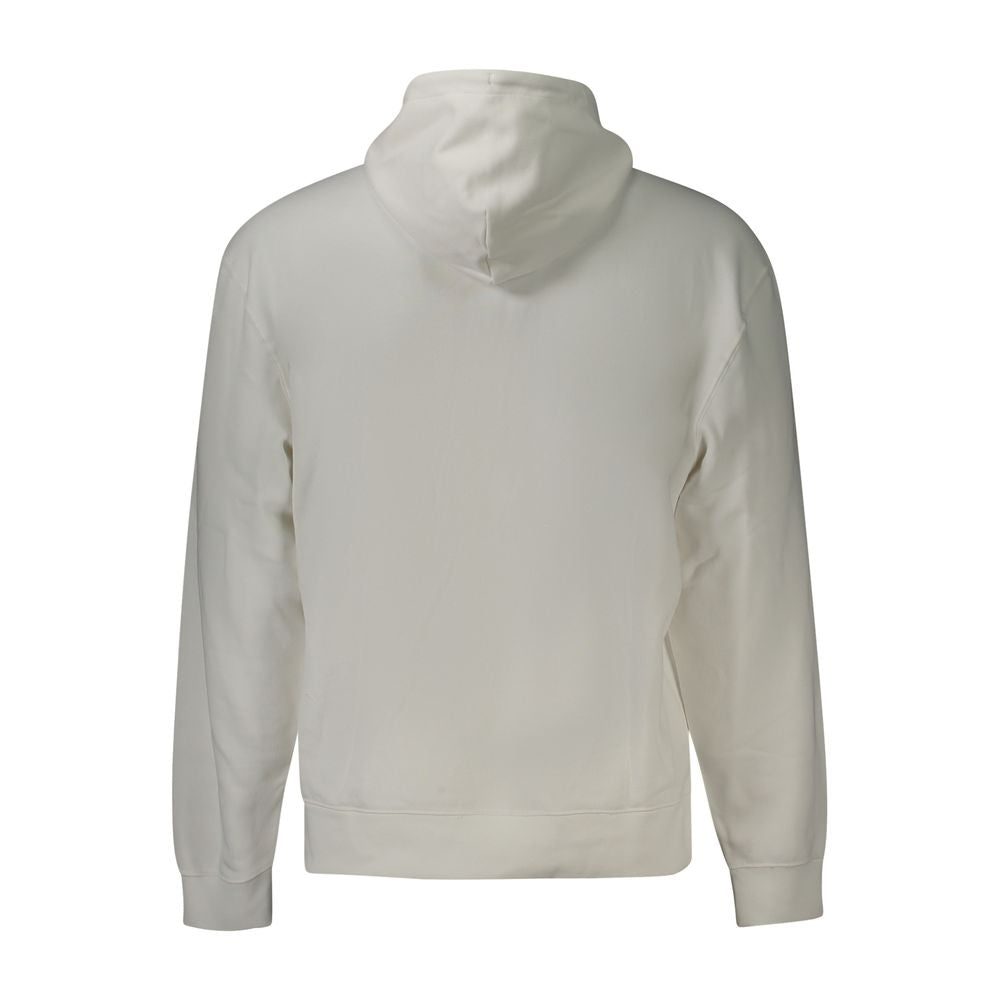 White Cotton Men Sweater