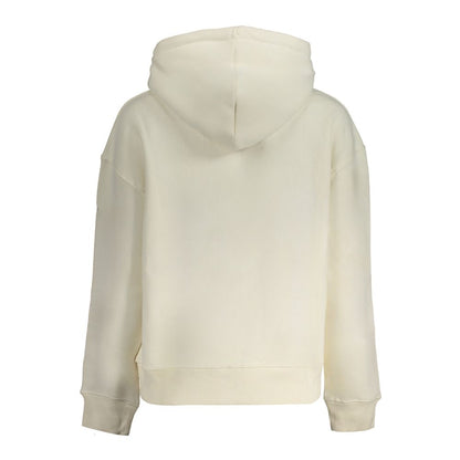 White Cotton Women Sweater