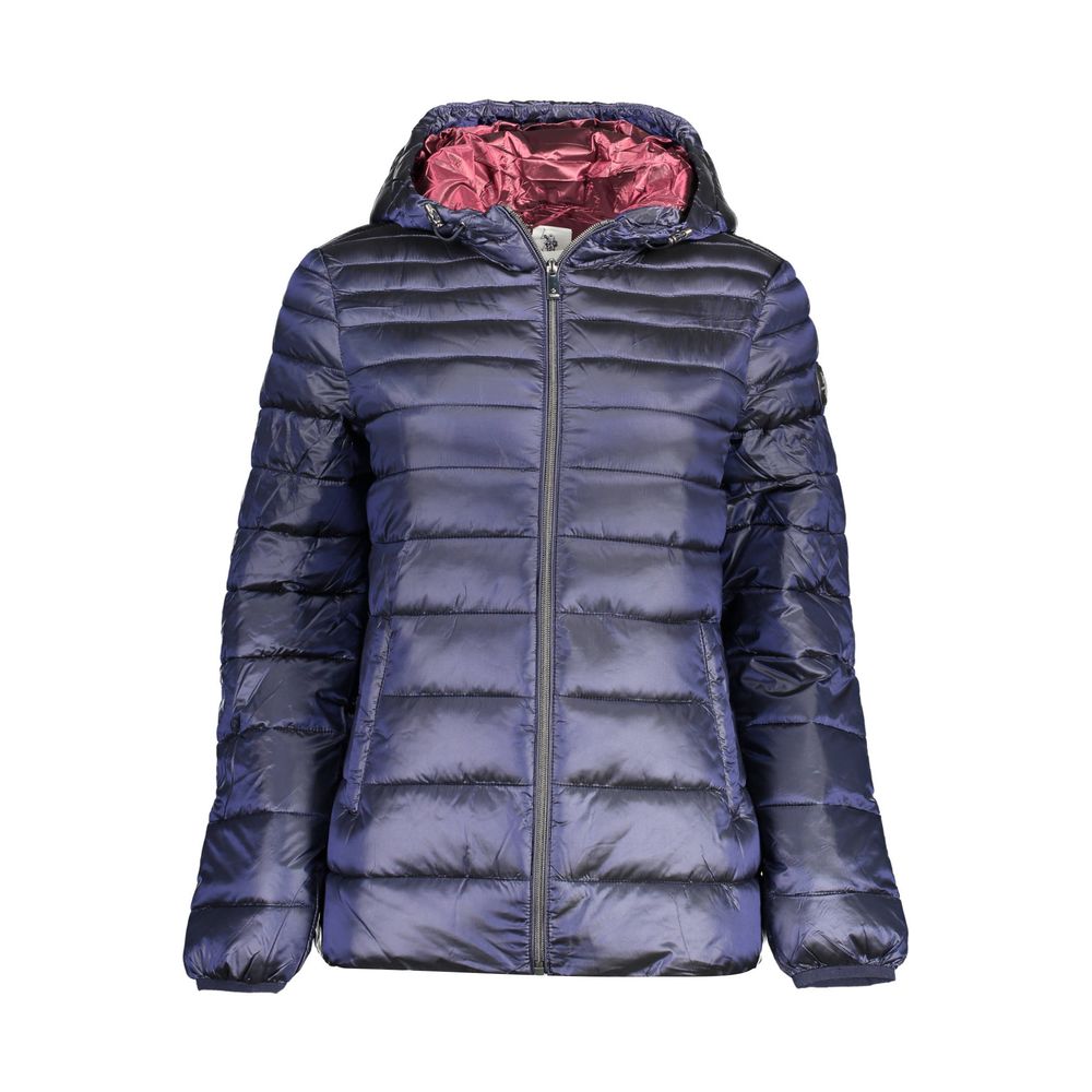 Blu Nylon Women Jacket