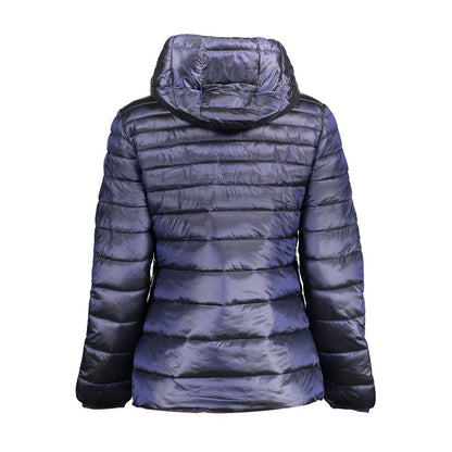Blu Nylon Women Jacket