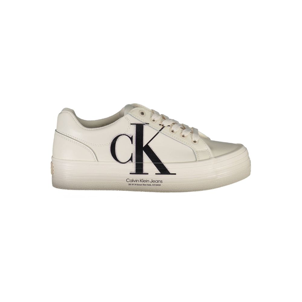 Bianco Leather Women Sneaker