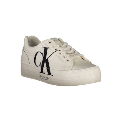 Bianco Leather Women Sneaker