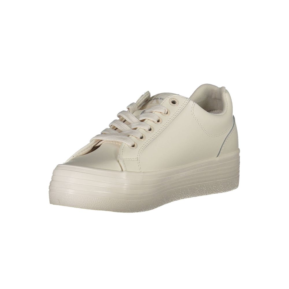 Bianco Leather Women Sneaker