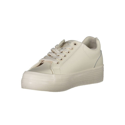 Bianco Leather Women Sneaker