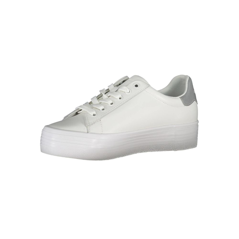 Bianco Leather Women Sneaker