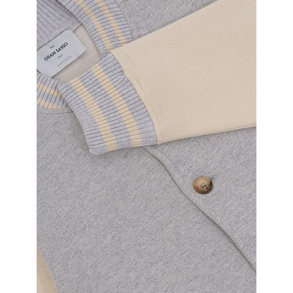 Gray Cotton Jackets & Coat