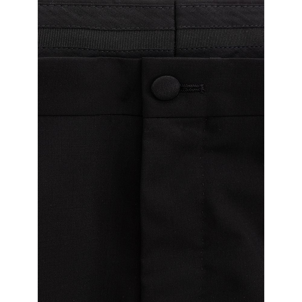 Black Wool Dress Pants