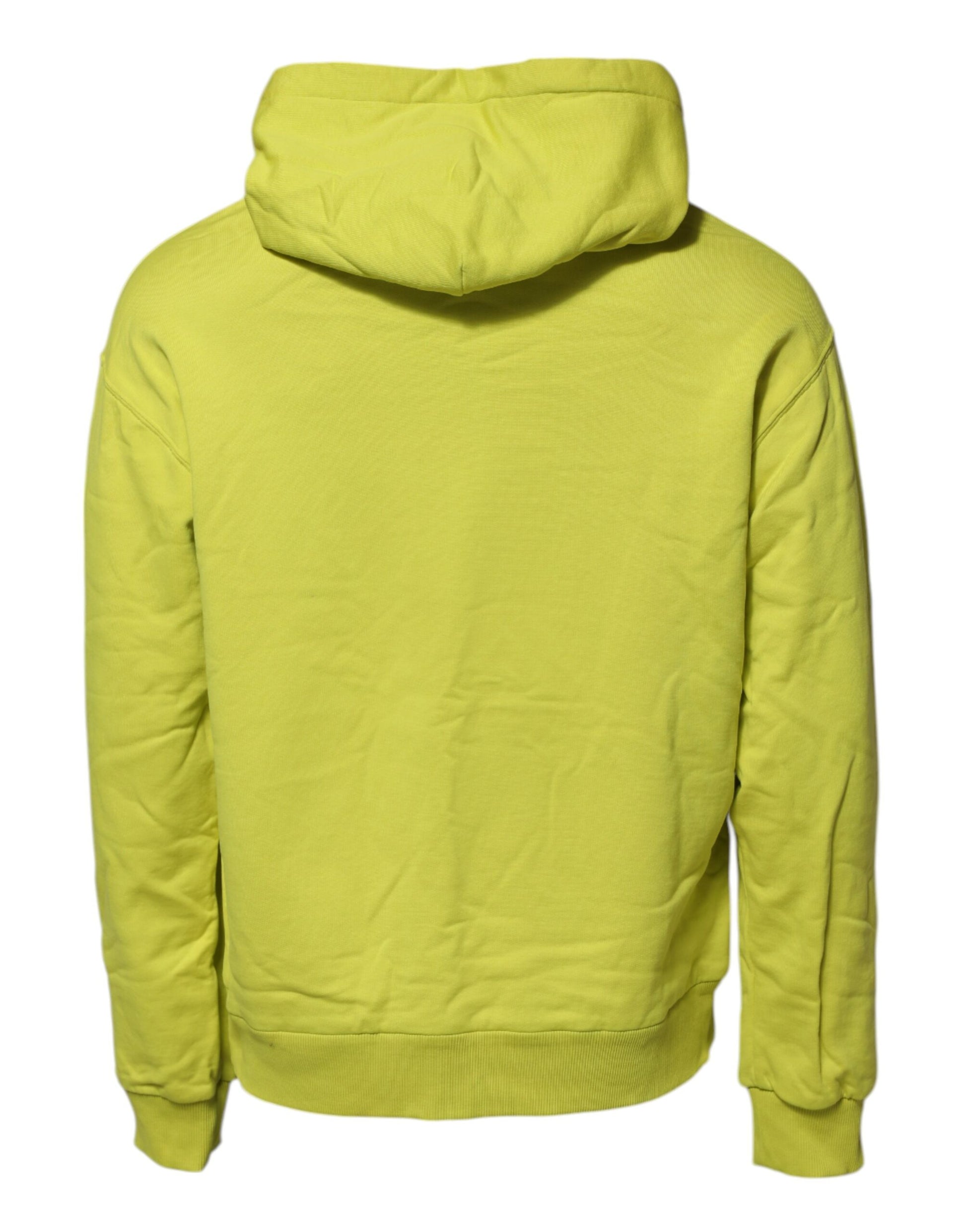 Green Cotton Hooded Logo Sweatshirt Sweater