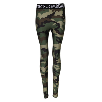 Multicolor Camouflage DG Waist Leggings Pants