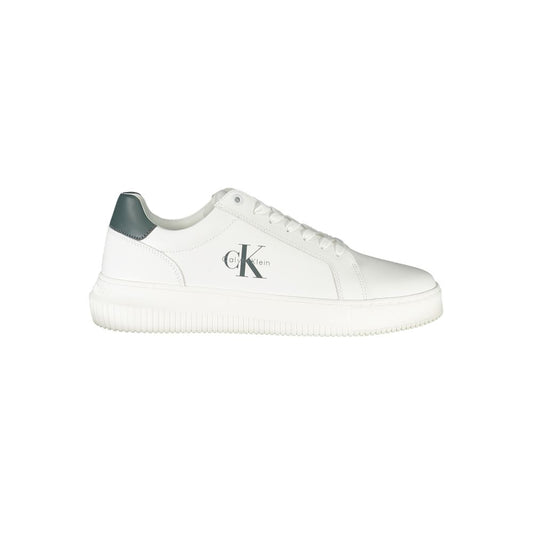 White Leather Men Sneaker