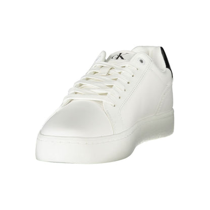 White Leather Men Sneaker