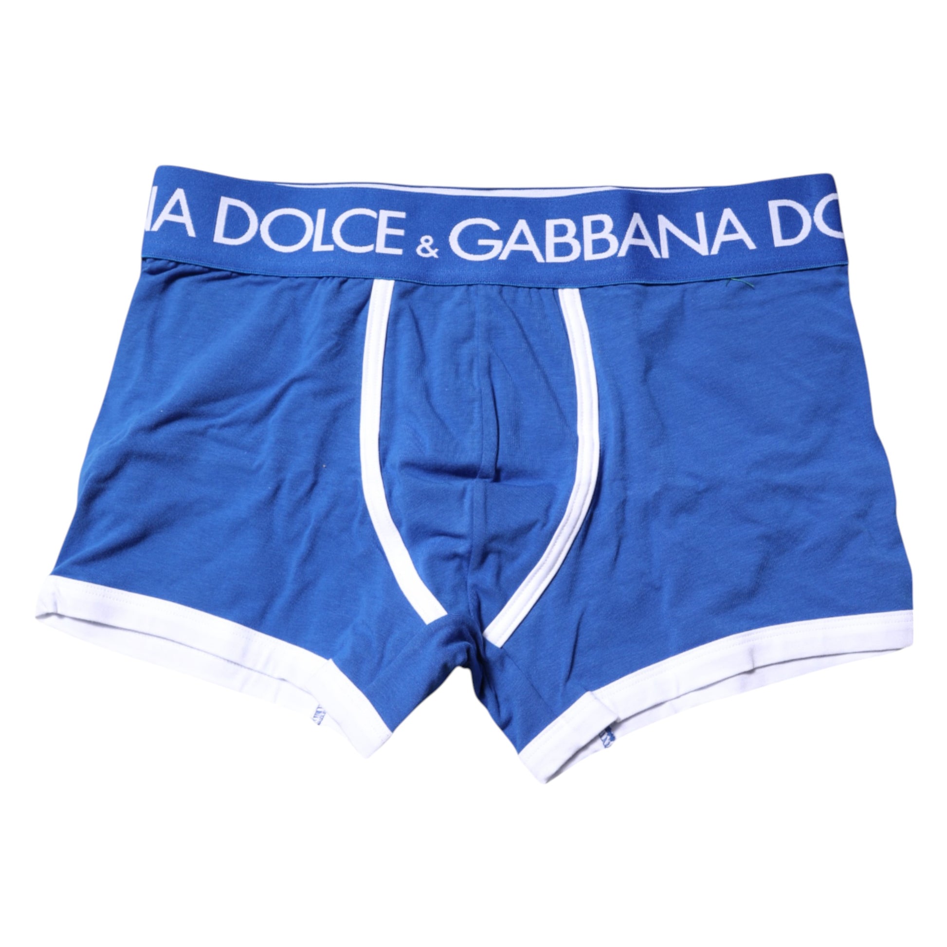 Blue Logo Waist Regular Boxer Brief Underwear