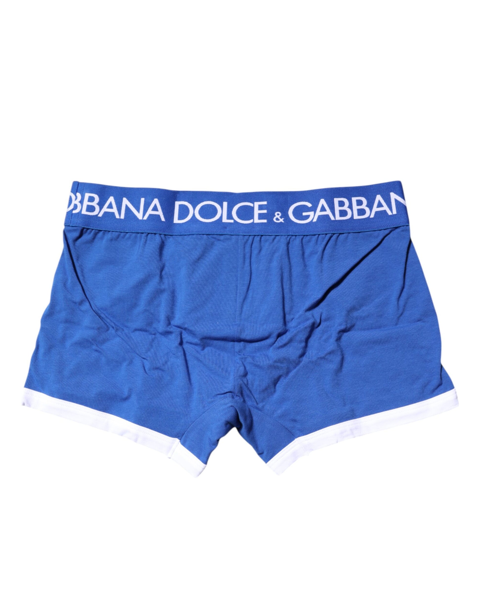 Blue Logo Waist Regular Boxer Brief Underwear