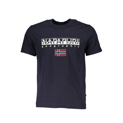 Blue Cotton T-Shirt