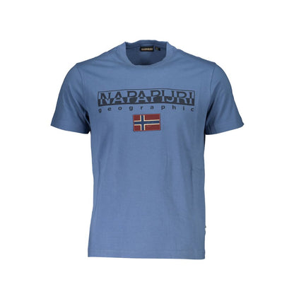 Blue Cotton T-Shirt