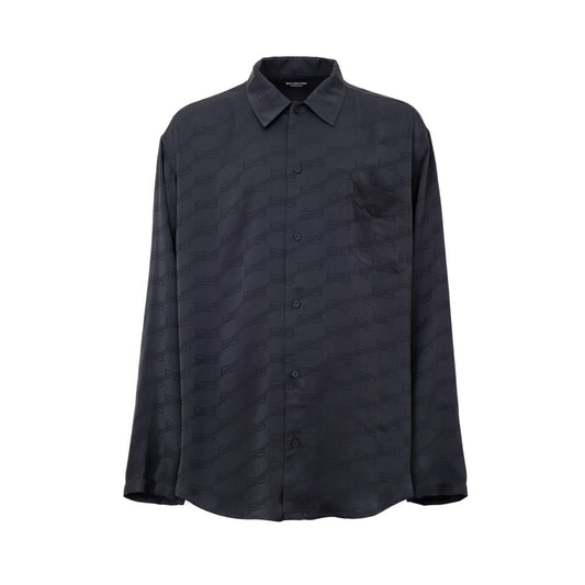 Gray Viscose Shirt