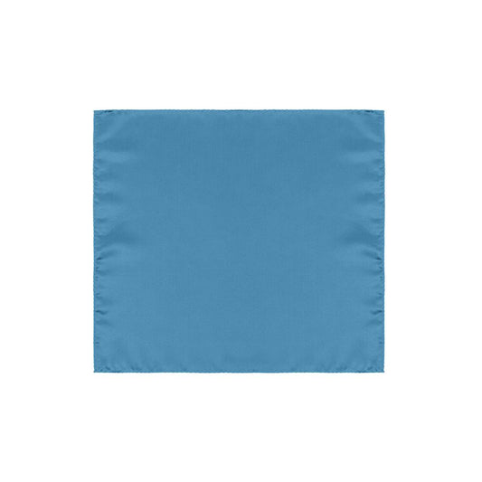 Light Blue Silk Pocket Square