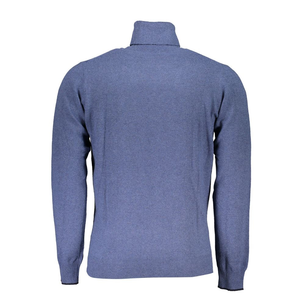 Blue Fabric Sweater