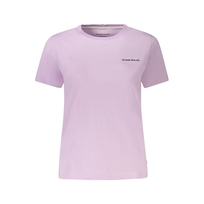 Purple Cotton Women T-Shirt