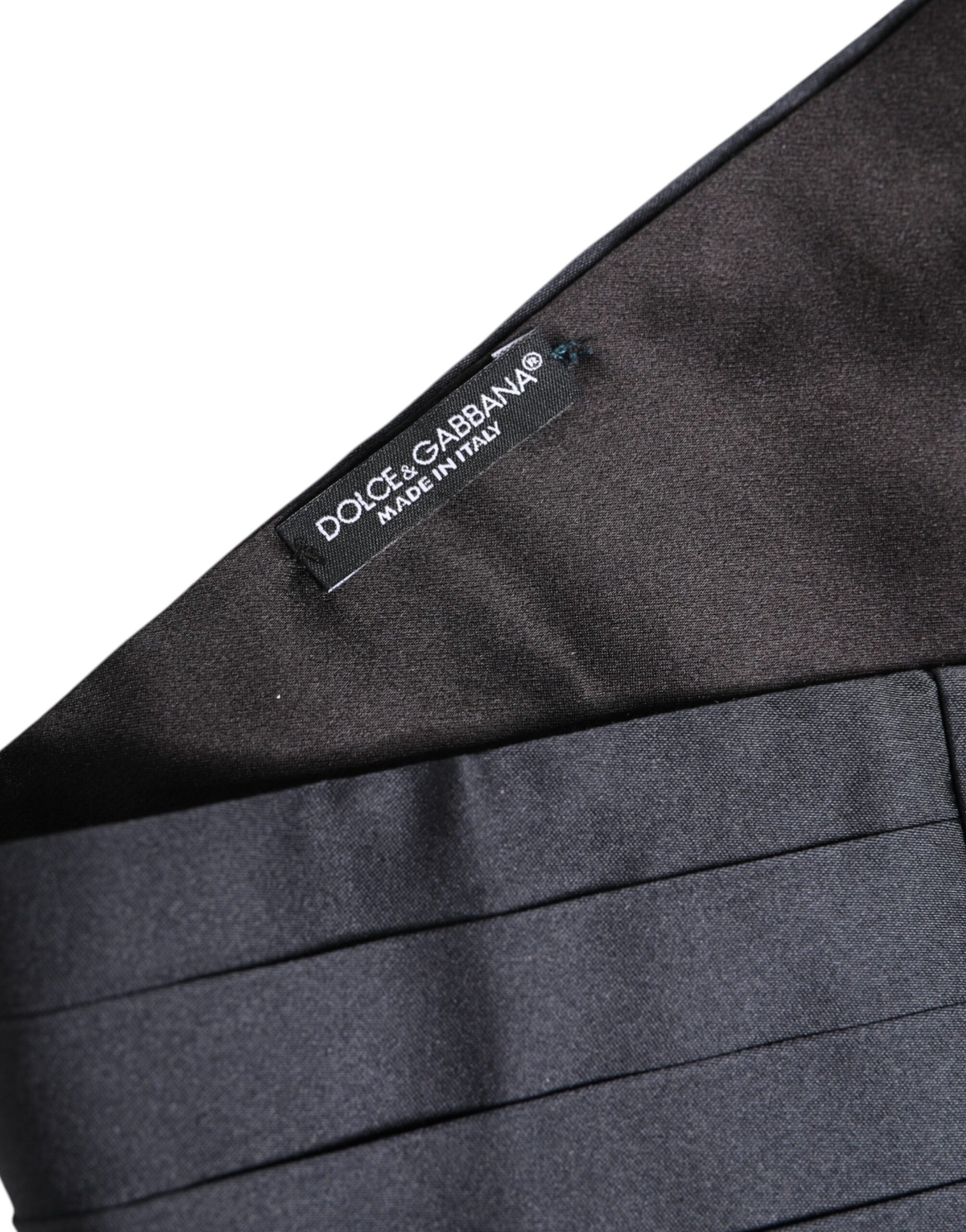 Dark Blue 100% Silk Belt Waist Cummerbund