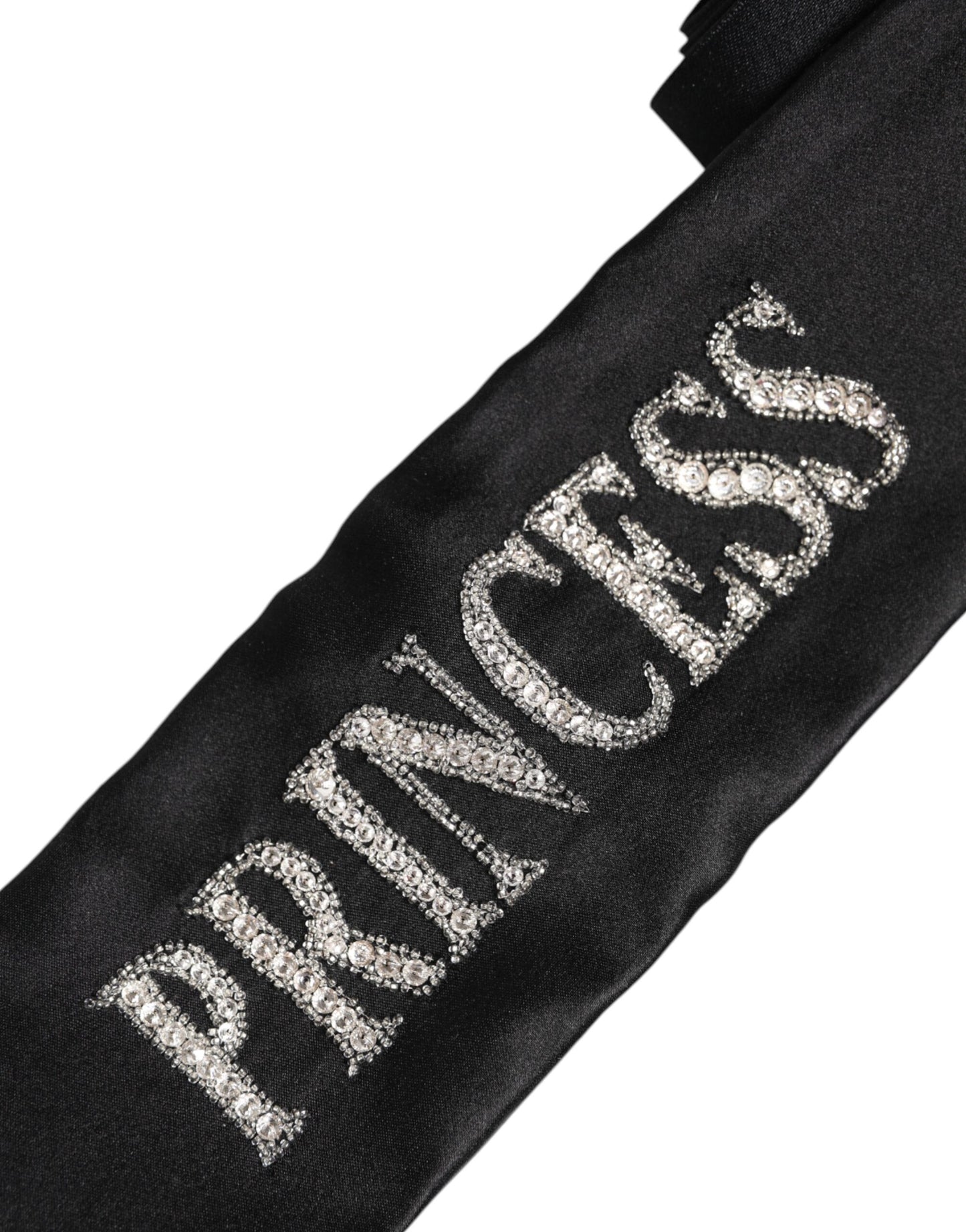 Black Princess Fantasy Braided Waist Belt