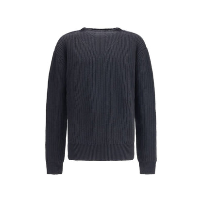 Black Fleece Wool Sweatshirt