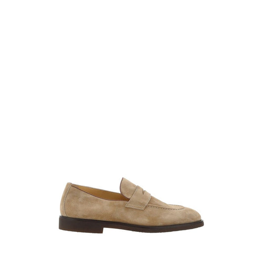 Suede Loafers
