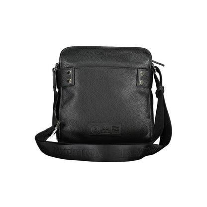 Nero Poliuretano Uomo Shoulder Bag