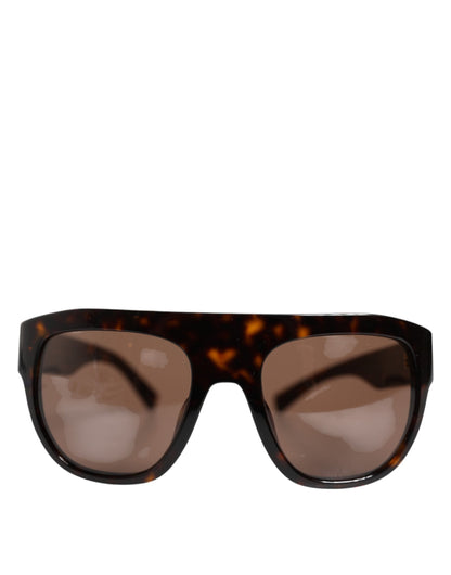 Dark Brown Havana DG4398F Square Frame Eyewear Sunglasses