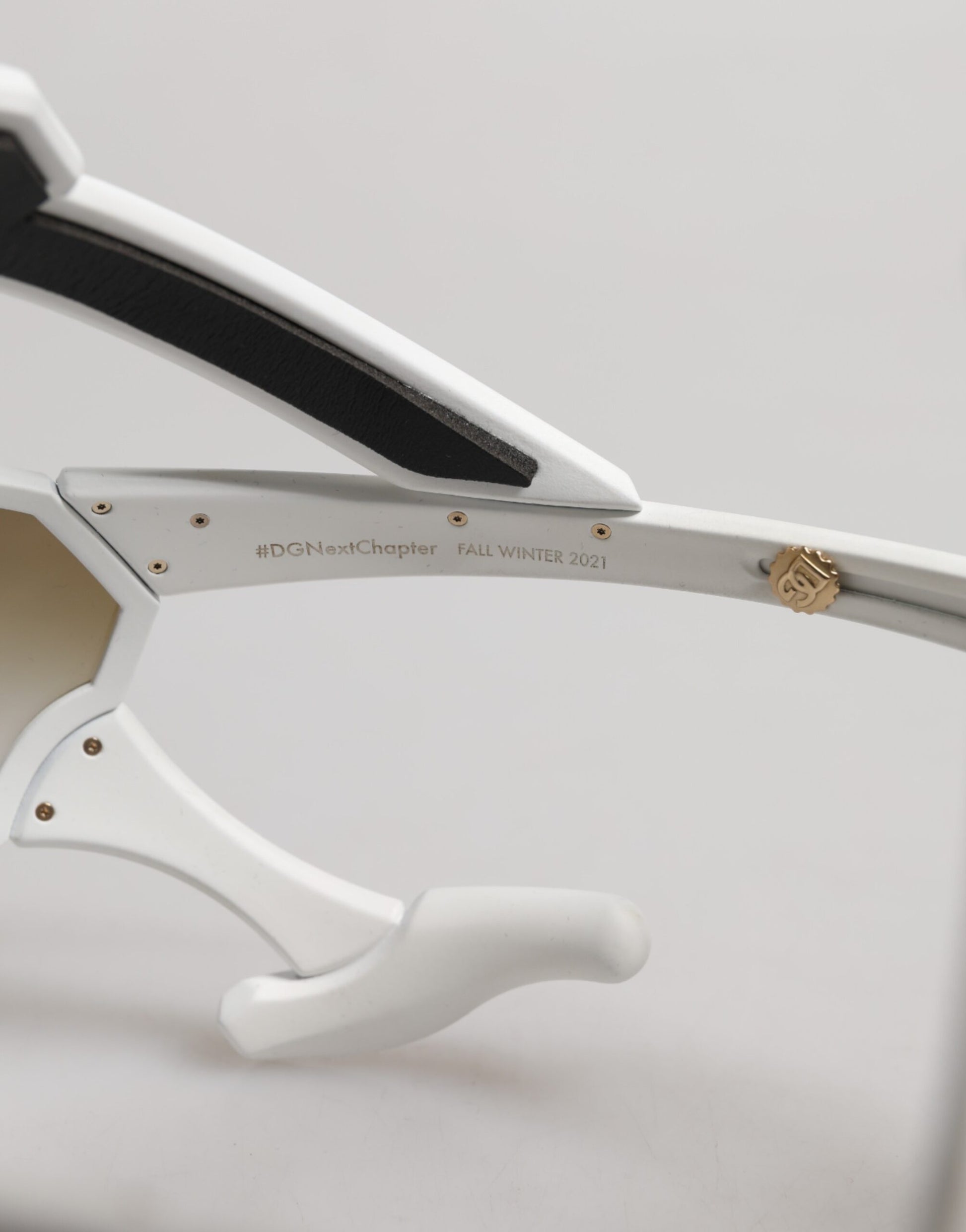White Acetate Next Generation Mask Eyewear Sunglasses