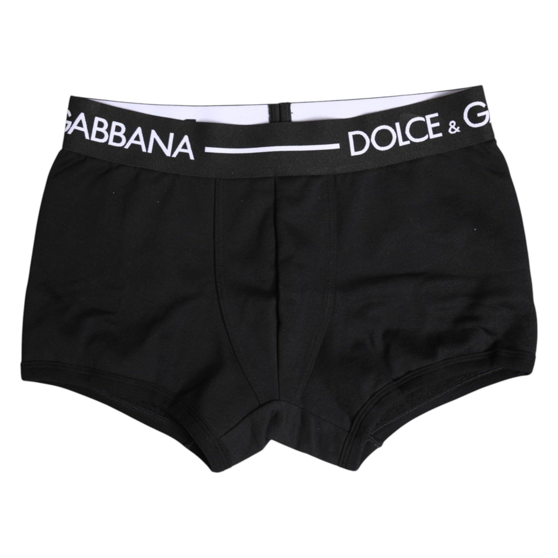 Black Cotton Stretch Regular Boxer Underwear