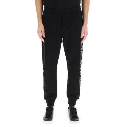 Logo Cotton Pants