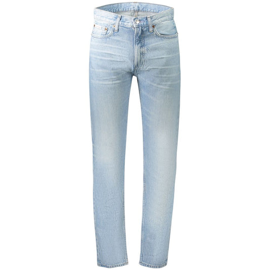 Blue Cotton Jeans Denim