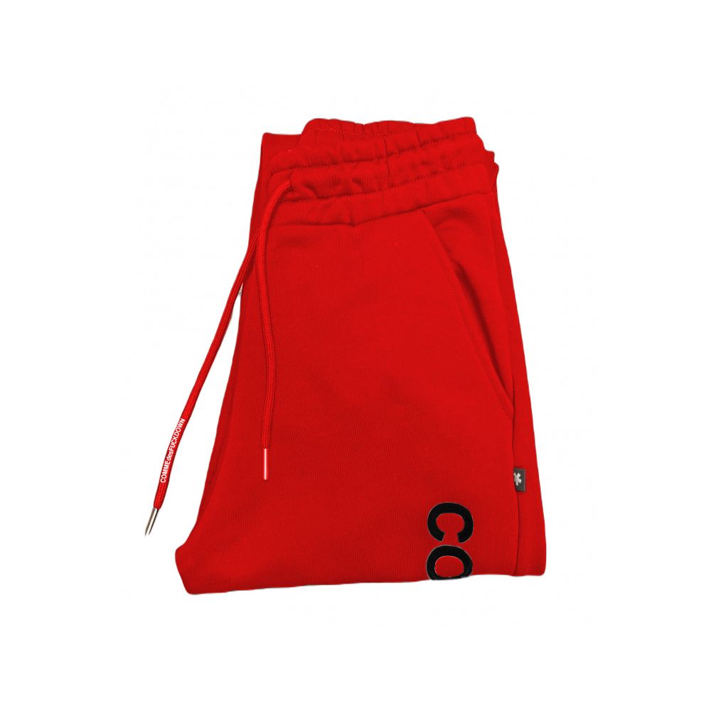 Red Cotton Women Sweatpant