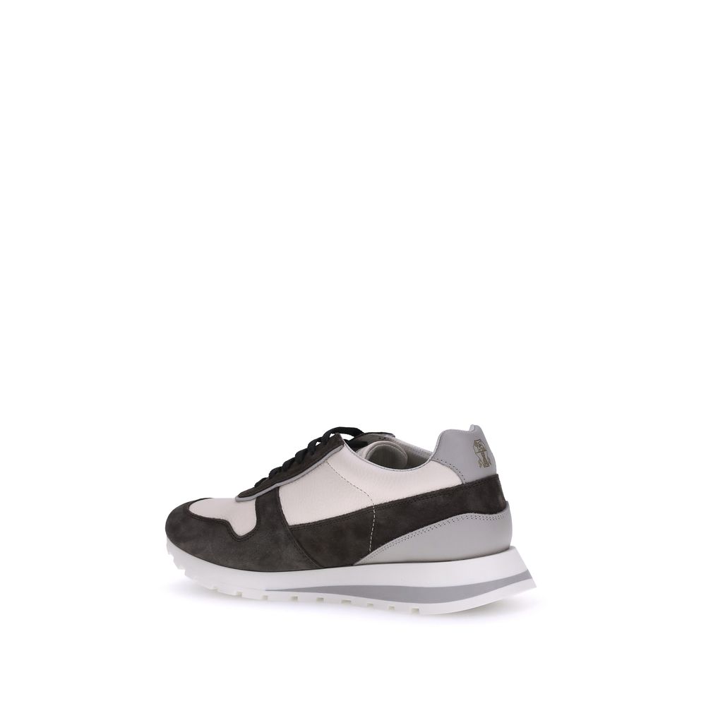 Multicolor Calf Leather Bos Taurus Platform Sneakers